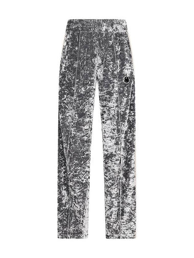 CHENILLE SWEATPANTS WITH ZIP - MONCLER - BALAAN 1