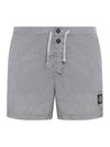 Swimming Nylon Trunk Shorts Sky Blue - STONE ISLAND - BALAAN 1