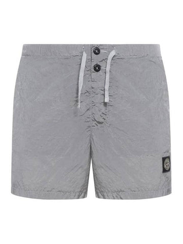 Swimming Nylon Trunk Shorts Sky Blue - STONE ISLAND - BALAAN 1