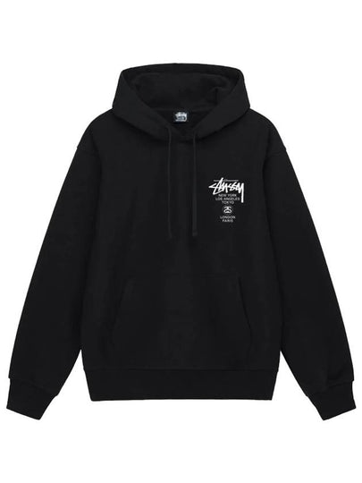 World Tour Hood Black Men 2023 2024 - STUSSY - BALAAN 2