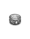 Square G Ring YBC551918001 Silver - GUCCI - BALAAN 4