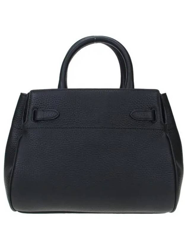 Small Belted Bayswater Tote Bag Black - MULBERRY - BALAAN 5