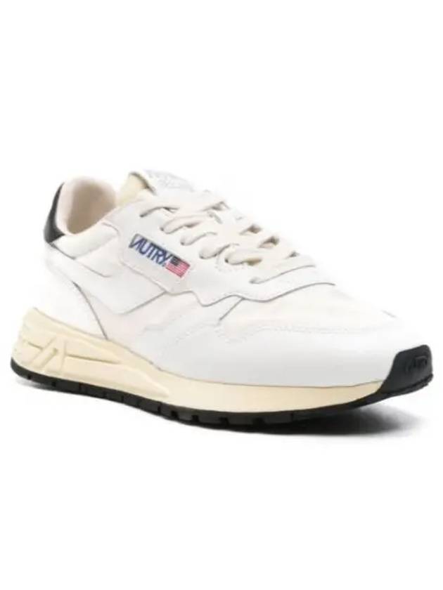 WWLW VN01 Lilwind Low Nylon Leather Sneakers - AUTRY - BALAAN 1