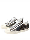 Leopard Print Lace-Up Low-Top Sneakers Brown - GOLDEN GOOSE - BALAAN 2