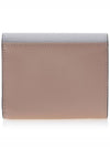 Saffiano Tri-Fold Half Wallet Grey - MARNI - BALAAN 4