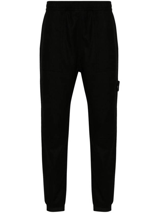 Ghost Regular Track Pants Black - STONE ISLAND - BALAAN 2