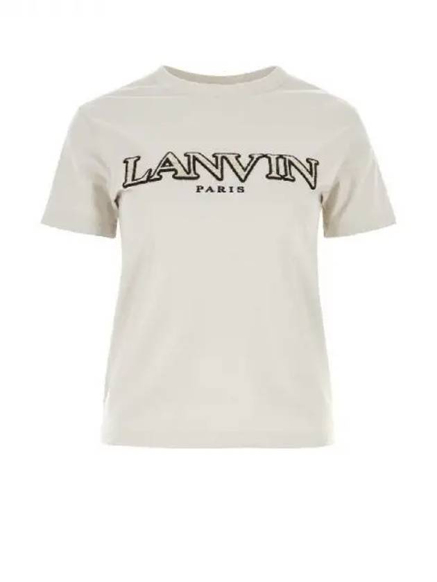 Curve logo short sleeve t shirt 270604 - LANVIN - BALAAN 1