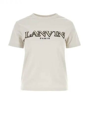 Curve logo short sleeve t shirt 270604 - LANVIN - BALAAN 1