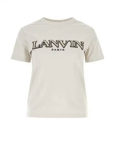 Curve logo short sleeve t shirt 270604 - LANVIN - BALAAN 1