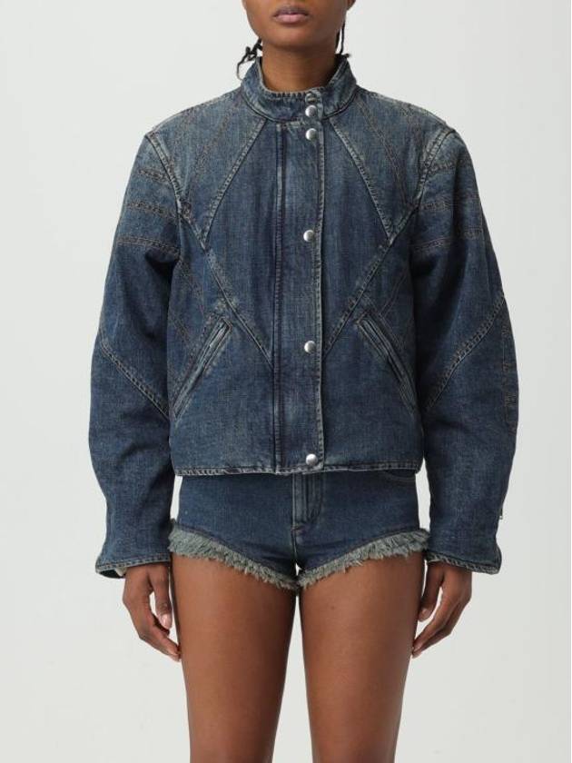 Chady Jumper Denim Jacket Blue - ISABEL MARANT - BALAAN 1