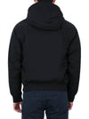 Pro-Tech Ribbed Hooded Jacket Black - CP COMPANY - BALAAN 6