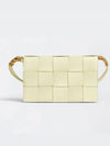 Intrecciato Grain Leather Cassette Cross Bag Zest Washed - BOTTEGA VENETA - BALAAN 2