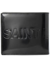 East West Half Wallet Black - SAINT LAURENT - BALAAN 3