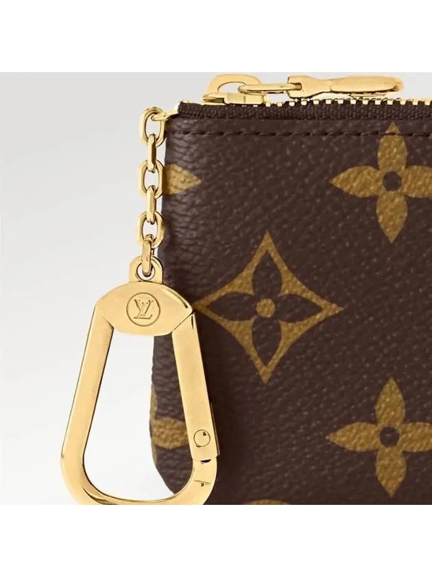 Monogram Key Pouch Brown - LOUIS VUITTON - BALAAN 3