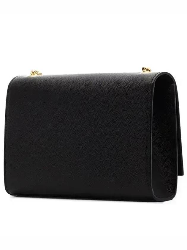 Kate Monogram Small Cross Bag Black - SAINT LAURENT - BALAAN 3