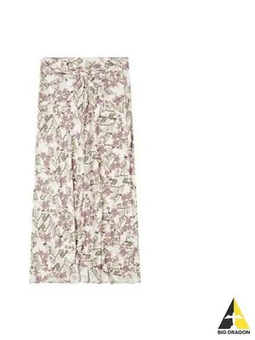 Women s Flower Midi Skirt Multi JU0038FA A1K33I - ISABEL MARANT - BALAAN 1