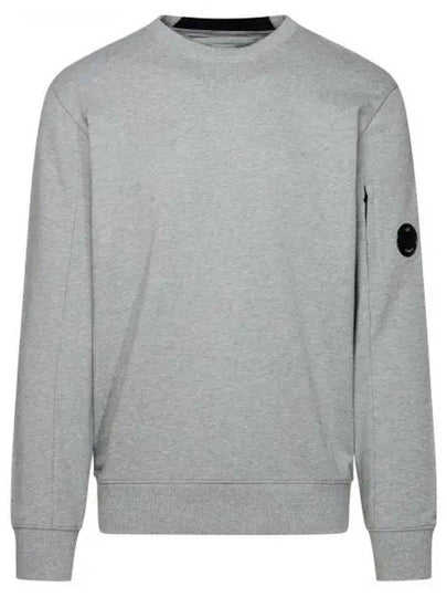 Diagonal Raised Fleece Sweatshirt Grey - CP COMPANY - BALAAN 2