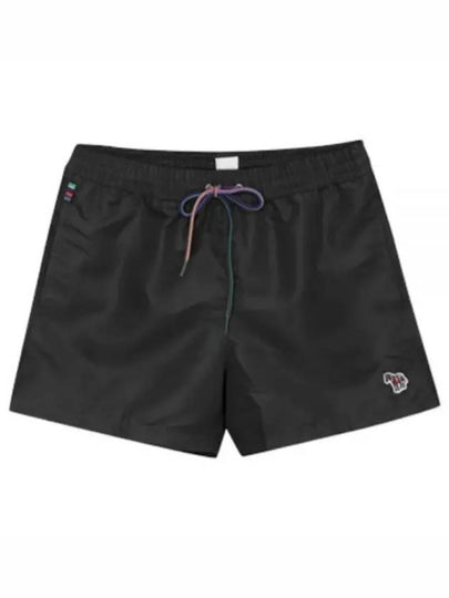 Men's Zebra Logo Swim Shorts Black - PAUL SMITH - BALAAN 2