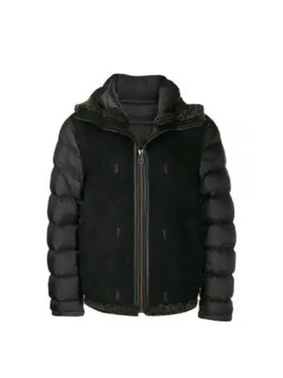 Hooded Shearing Nylon Liner Jacket Black - TEN C - BALAAN 2