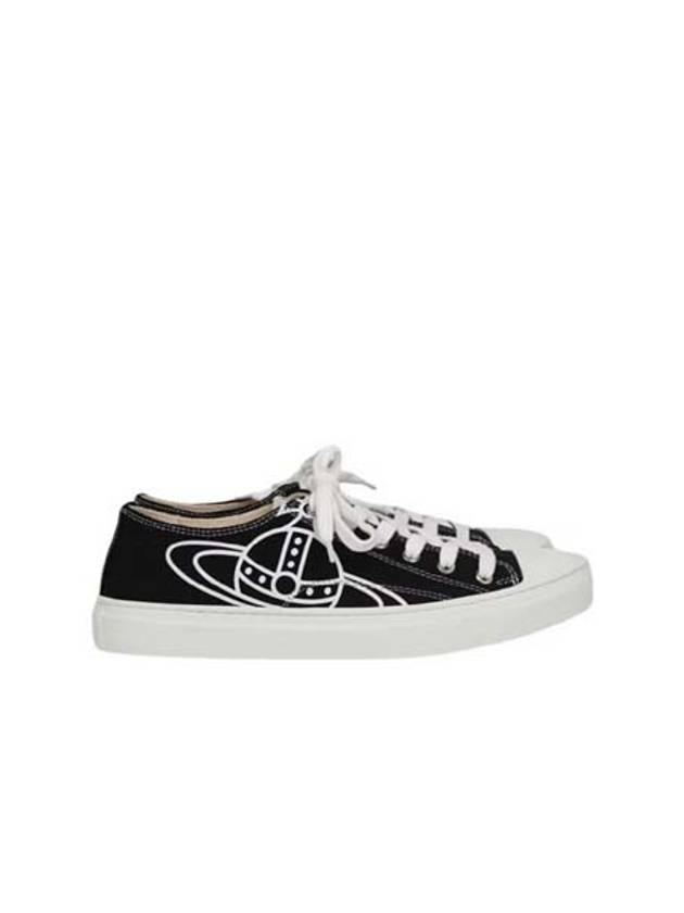 ORB Logo Low Top Sneakers Black - VIVIENNE WESTWOOD - BALAAN 3