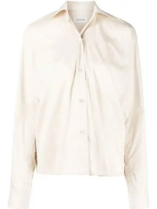 Tilted Shirt Ivory - LEMAIRE - BALAAN 2