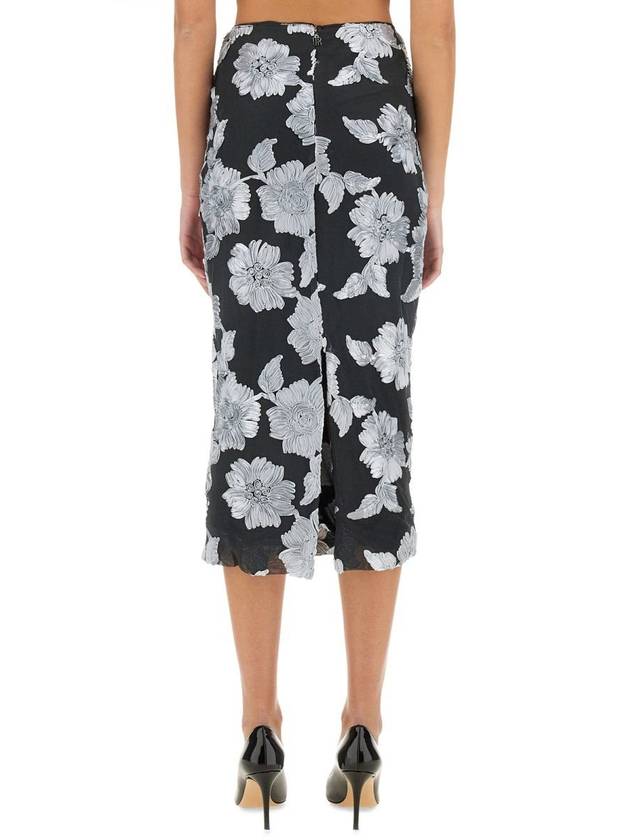 Rotate Birger Christensen Floral Pencil Skirt - ROTATE - BALAAN 3