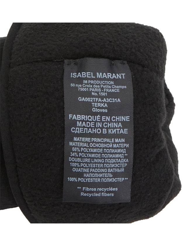 Terka Gloves Black - ISABEL MARANT - BALAAN 7