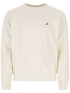 Men's Tennis Academy Sweatshirt White - AUTRY - BALAAN 1