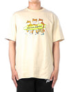 Men s Short Sleeve T Shirt MM00120KJ0118 PAPER - MAISON KITSUNE - BALAAN 2