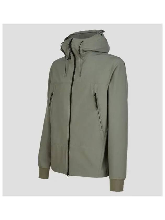 Shell R Goggle Hooded Jacket Green - CP COMPANY - BALAAN 4