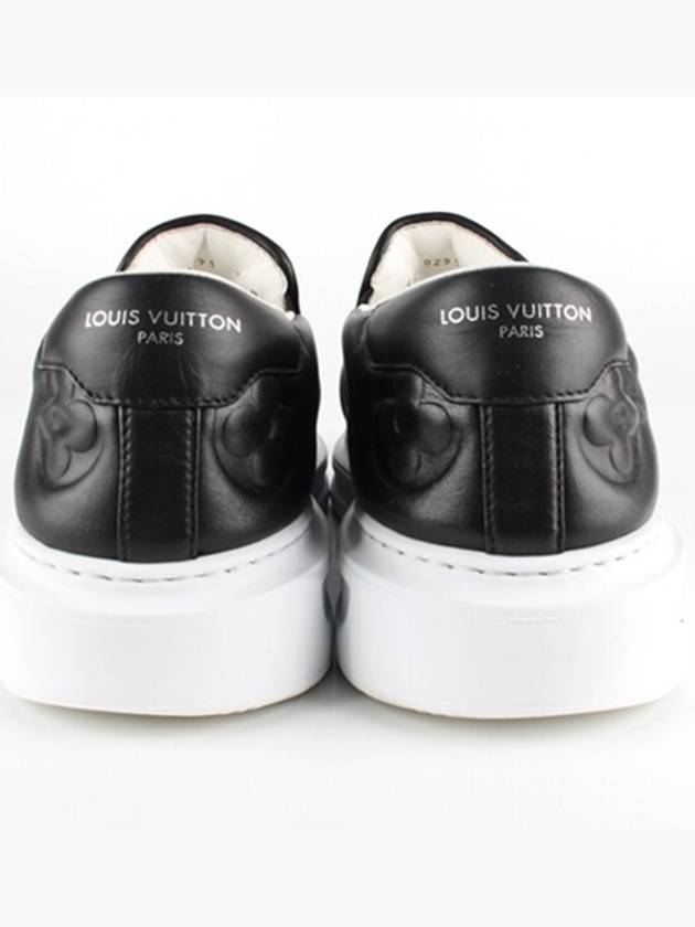 Monogram Beverly Hills slip on sneakers black 7 260 - LOUIS VUITTON - BALAAN 3