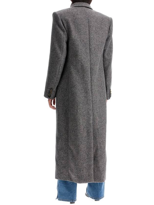 maxi tweed coat in - STELLA MCCARTNEY - BALAAN 3