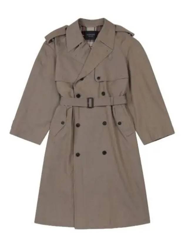 Oversized trench coat beige - BALENCIAGA - BALAAN 1