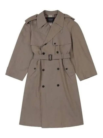 Oversized trench coat beige - BALENCIAGA - BALAAN 1