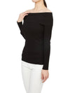 63610637650 BASILIO 006 Women s off shoulder knit sweater slim fit - MAX MARA - BALAAN 7