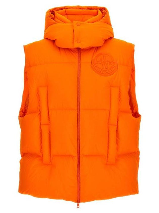 Apus Padded Vest Orange - MONCLER - BALAAN 2