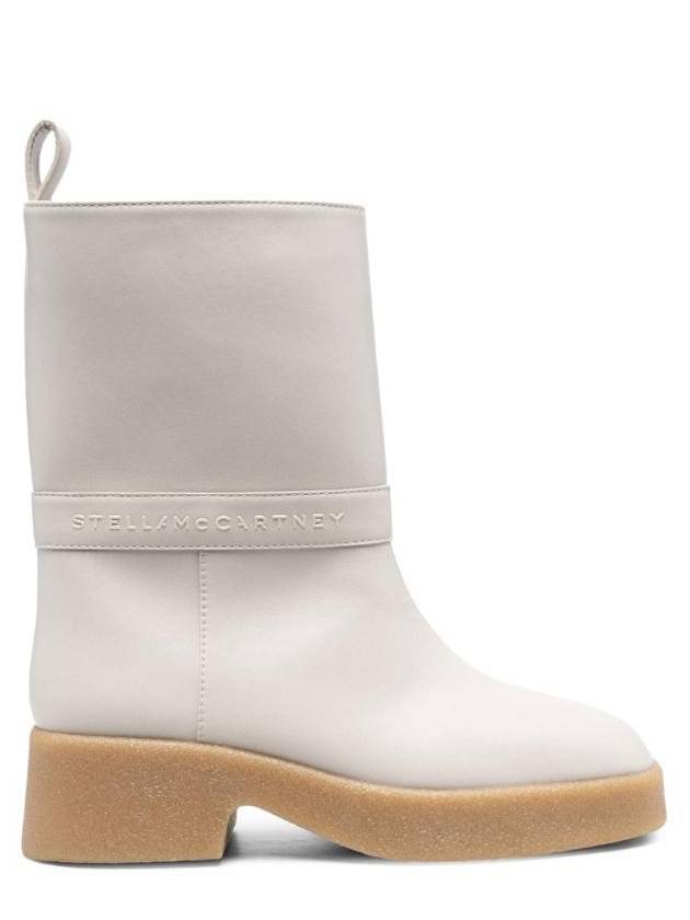 Women's Skylar Alter Matt Middle Boots White - STELLA MCCARTNEY - BALAAN 1