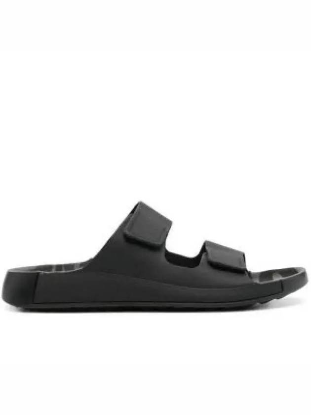 2nd Cozmo Leather Slippers Black - ECCO - BALAAN 2