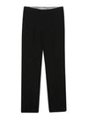 Antibacterial Polygiene Processed Slacks GS5202EA - BLACK&WHITE - BALAAN 4