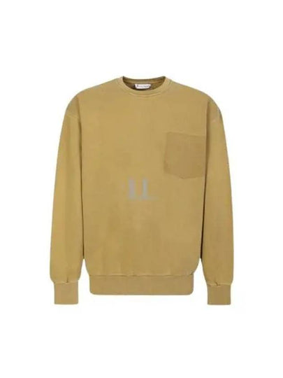 Pocket Cotton Sweatshirt Mustard - JW ANDERSON - BALAAN 2