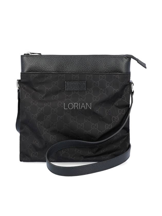 GG Microshima nylon fabric cross bag black - GUCCI - BALAAN.