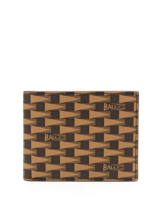 pennant leather bi-fold wallet - BALLY - BALAAN 1