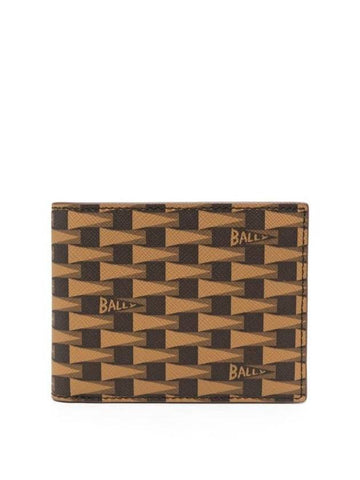 pennant leather bi-fold wallet - BALLY - BALAAN 1