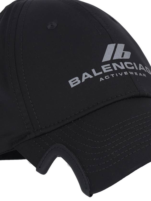 Technical nylon ball cap black - BALENCIAGA - BALAAN 4