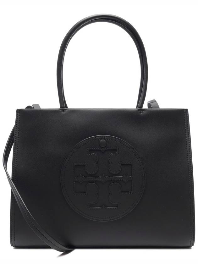 Ella Eco Small Tote Bag Black - TORY BURCH - BALAAN 3