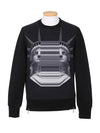 Neoprene Sweatshirt Black - NEIL BARRETT - BALAAN 2