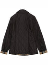 Diamond Quilted Thermoregulated Jacket Black - BURBERRY - BALAAN 3