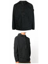 Brushed Cotton Anorak Black - STONE ISLAND - BALAAN 5