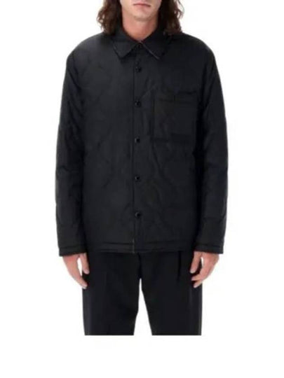 Check Reversible Quilting Jacket Beige Black - BURBERRY - BALAAN 2