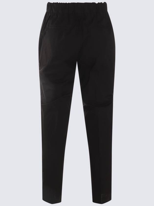 Antonelli Black Cotton Pants - ANTONELLI - BALAAN 2